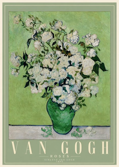 Van Gogh Roses I No2 - Poster