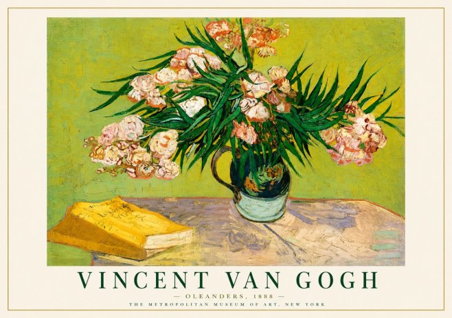 Van Gogh Oleanders No1 - Poster