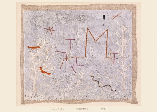 Paul Klee Gartentor K No5 - Poster