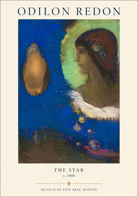 Odilon Redon The Star No1 - Poster