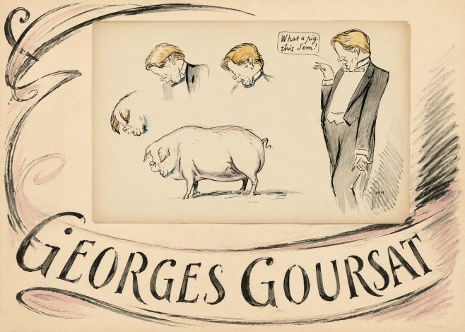 Georges Goursat Georges Goursat I No3 - Poster