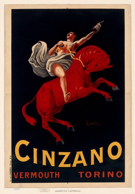 Leonetto Cappiello Cinzano Vermouth No6 - Poster