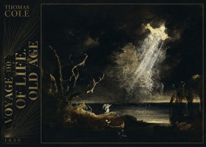 Thomas Cole The Voyage of Life: Old Age I No4 - Poster