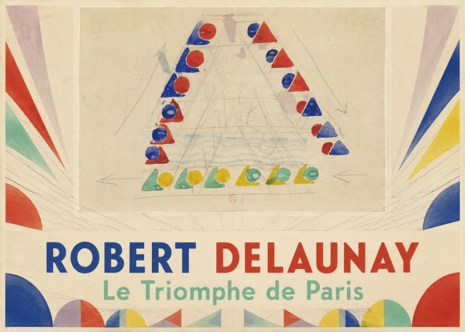 Robert Delaunay Le Triomphe De Paris II No4 - Poster