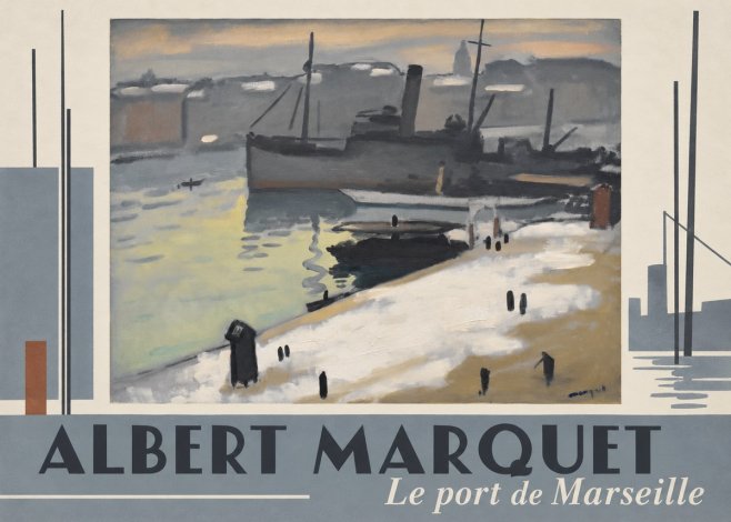 Albert Marquet Le Port De Marseille I No2 - Poster