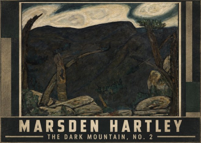 Marsden Hartley The Dark Mountain, No. 2 No1 - Poster