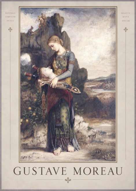 Gustave Moreau Salome with the Head of John the Baptist No4 - Poster