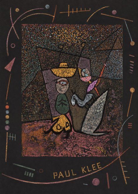 Paul Klee Man, Beast and Plant No4 - Poster
