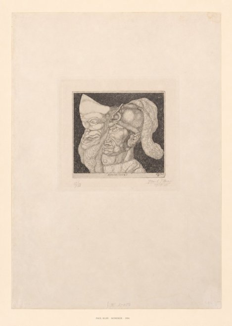 Paul Klee Komiker No6 - Poster