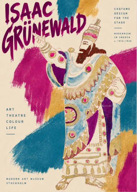 Isaac Grünewald The Theatre Lives No2 - Poster