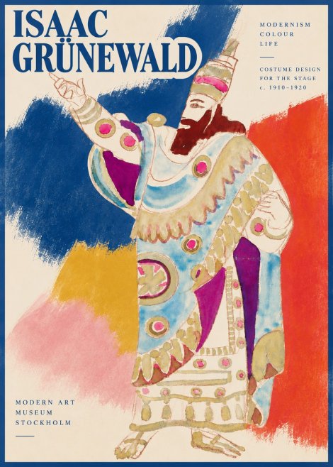 Isaac Grünewald The Theatre Lives No4 - Poster