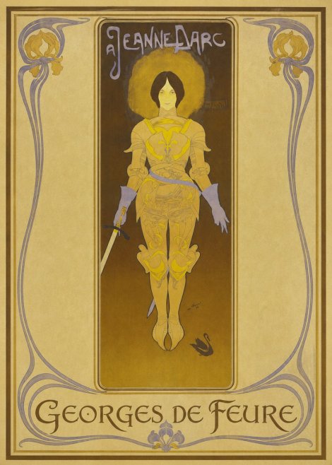 Georges de Feure À Jeanne D'arc No1 - Poster
