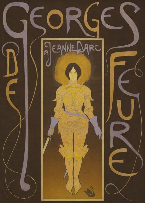Georges de Feure À Jeanne D'arc No5 - Poster