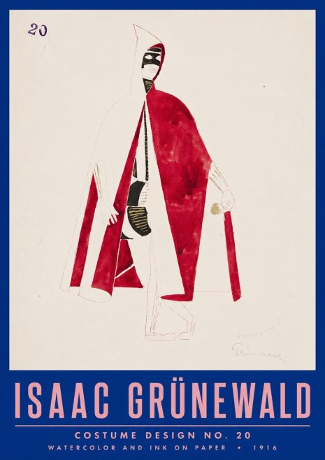 Isaac Grünewald Costume Design No. 20 No3 - Poster