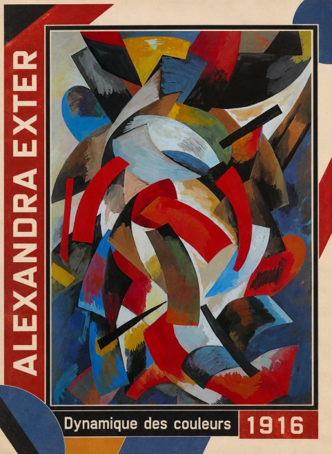 Alexandra Exter Dynamique Des Couleurs 1916 No2 - Poster