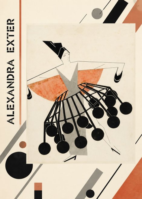 Alexandra Exter Avant-garde Costume Design No2 - Poster