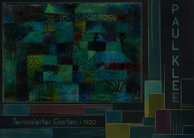 Paul Klee Terrassierter Garten No5 - Poster