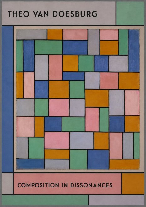 Theo van Doesburg Composition in Dissonances No1 - Poster