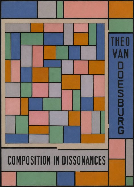 Theo van Doesburg Composition in Dissonances No6 - Poster