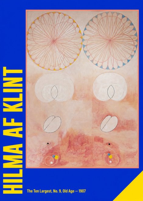Hilma af Klint The Ten Largest, No. 9, Old Age – 1907 No2 - Poster