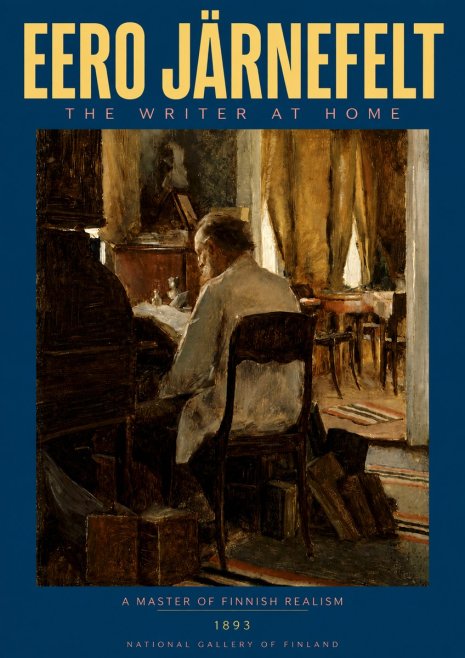 Eero Järnefelt The Writer at Home No3 - Poster