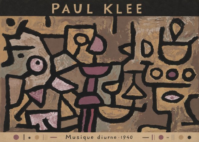 Paul Klee Musique Diurne No4 - Poster