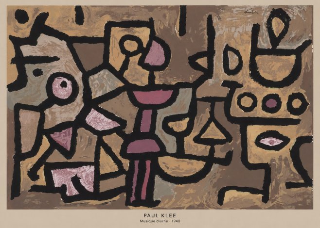 Paul Klee Musique Diurne No5 - Poster