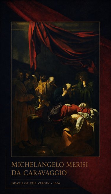 Michelangelo Merisi da Caravaggio Death of the Virgin No2 - Poster