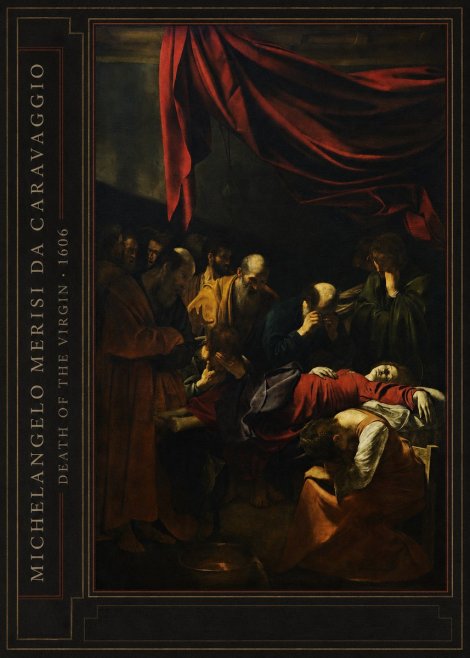 Michelangelo Merisi da Caravaggio Death of the Virgin No3 - Poster