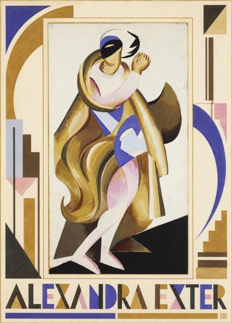 Alexandra Exter Art Deco Figure No1 - Poster