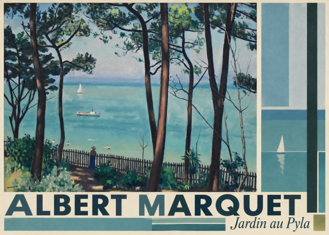 Albert Marquet Jardin Au Pyla No5 - Poster