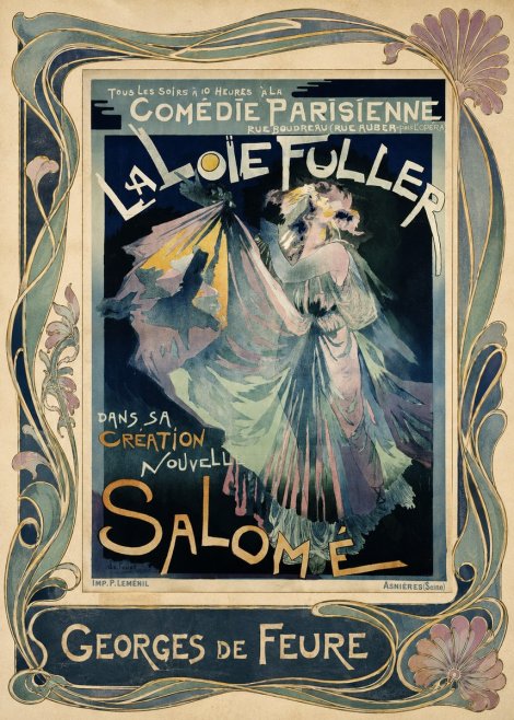 Georges de Feure La Loïe Fuller - Salomé I No1 - Poster