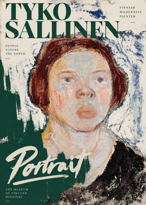 Tyko Sallinen Portrait I No5 - Poster