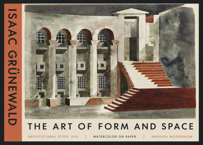 Isaac Grünewald Architectural Study, 1910 No6 - Poster