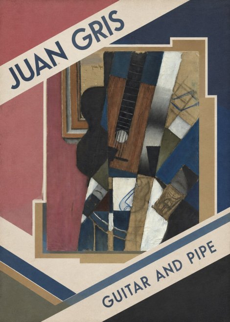 Juan Gris Guitar and Pipe I No2 - Poster