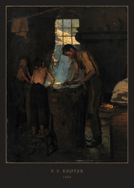 P.S. Krøyer A Forge No4 - Poster