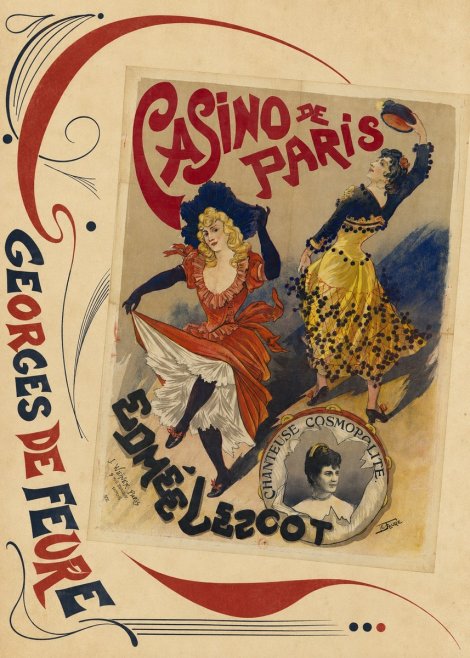 Georges de Feure Edmée Lescot No2 - Poster