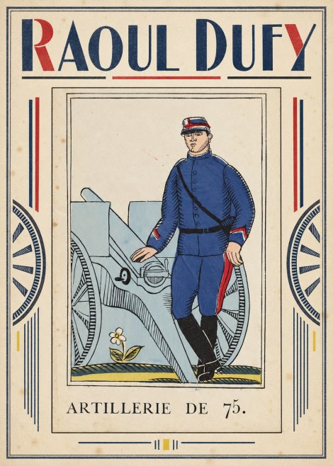 Raoul Dufy Artillerie De 75. No1 - Poster