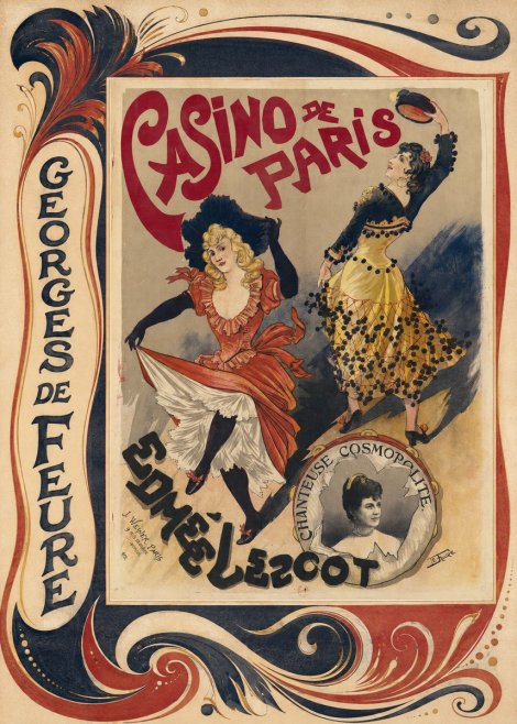 Georges de Feure Edmée L'escot No2 - Poster