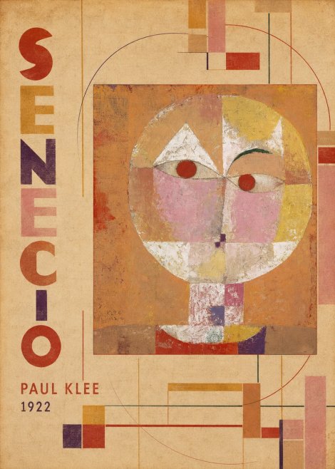Paul Klee Senecio No4 - Poster