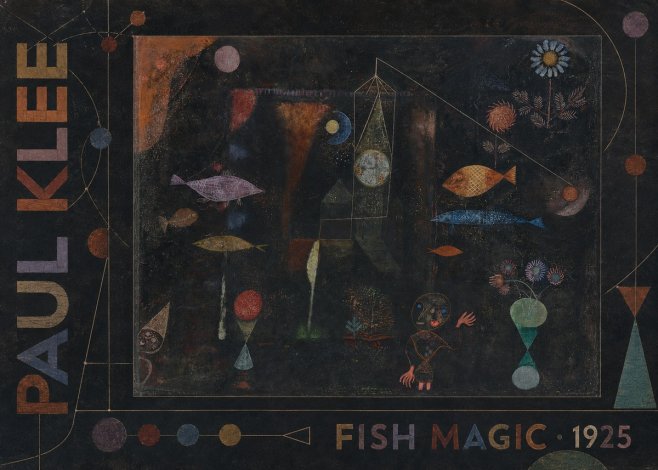Paul Klee Fish Magic I No6 - Poster