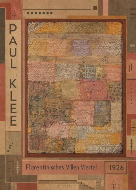 Paul Klee Florentinisches Villen Viertel No2 - Poster