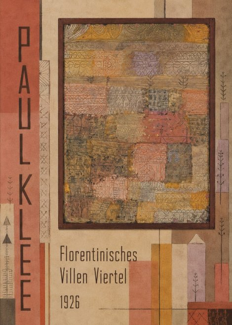 Paul Klee Florentinisches Villen Viertel No4 - Poster