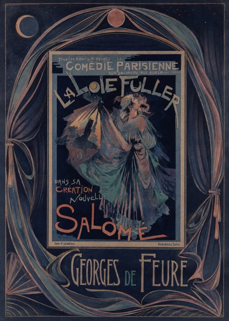 Georges de Feure La Loïe Fuller - Salomé II No4 - Poster
