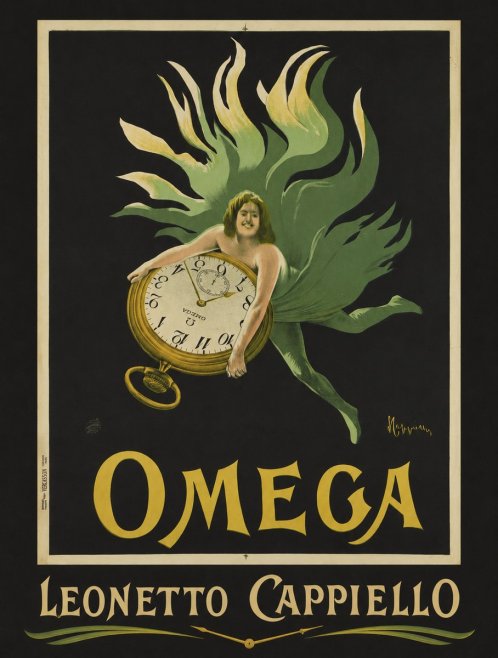 Leonetto Cappiello Omega No6 - Poster