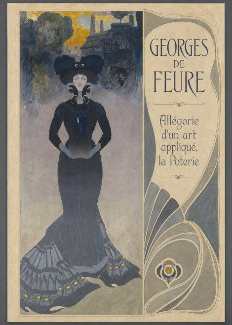 Georges de Feure Allégorie D'un Art Appliqué, La Poterie No4 - Poster