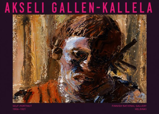 Akseli Gallen-Kallela Self-portrait, 1906-1921 No3 - Poster