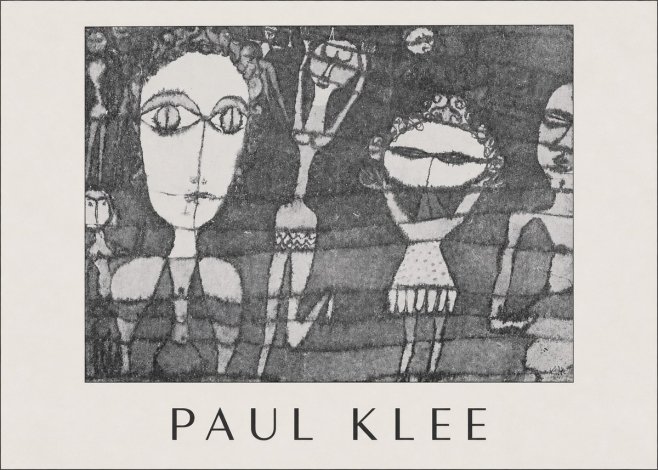 Paul Klee Specter of a Genius No1 - Poster