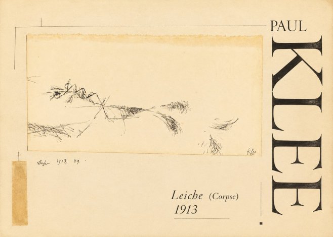 Paul Klee Leiche (Corpse) No3 - Poster