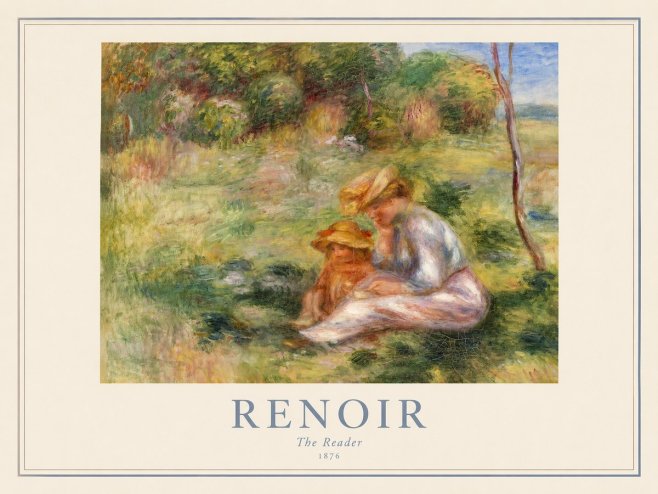 Renoir The Reader I No1 - Poster